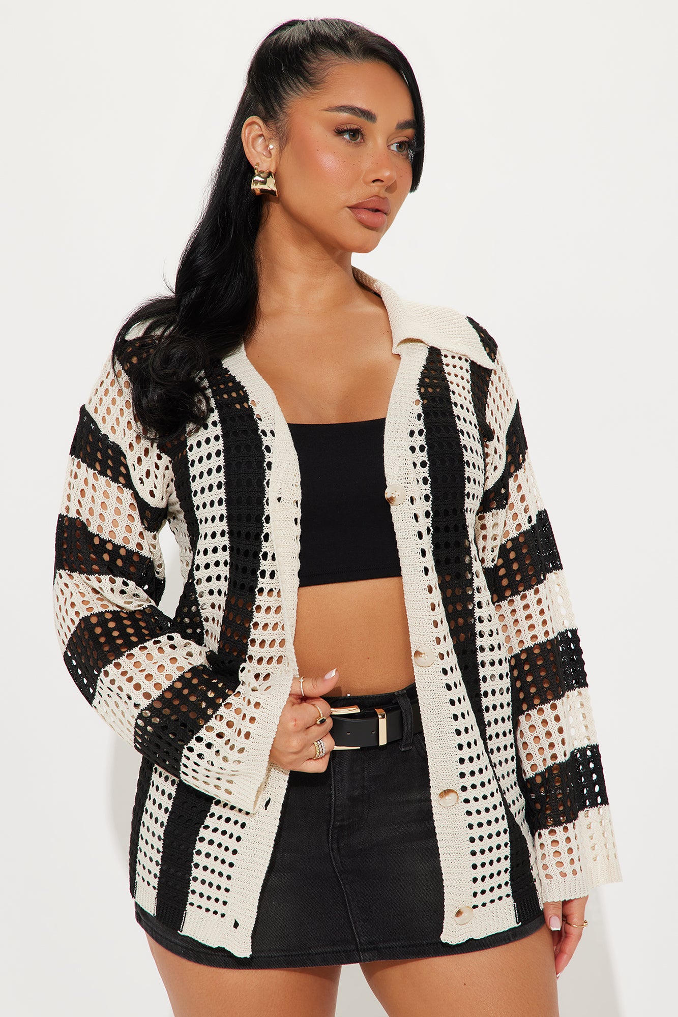 Mia Striped Halter Top - Multi Color - Image 13