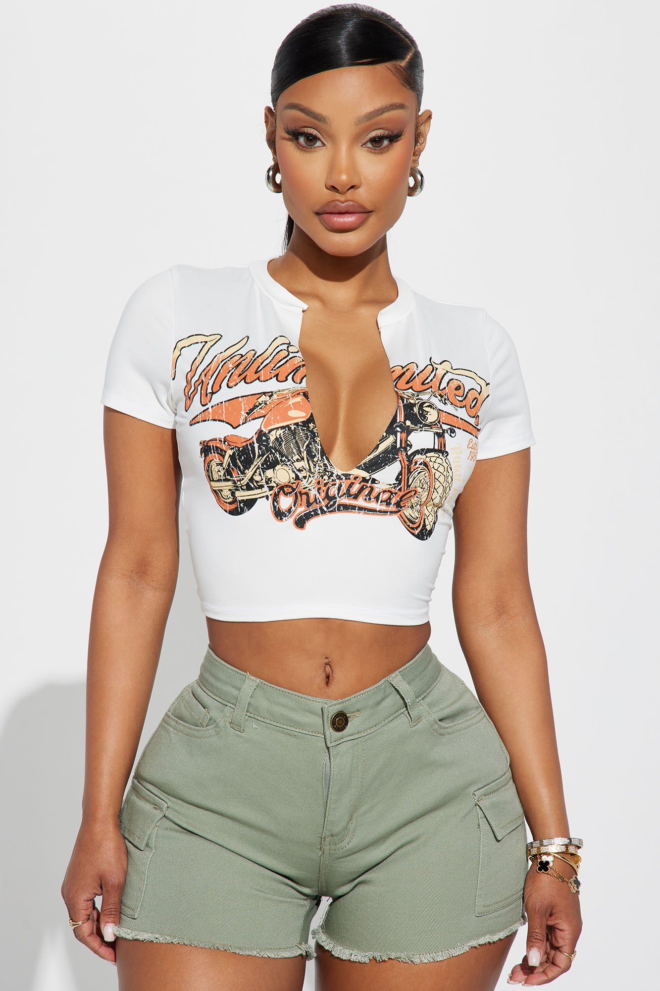 Mia Striped Halter Top - Multi Color - Image 41