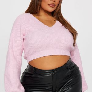 Brentley Sweater - Pink
