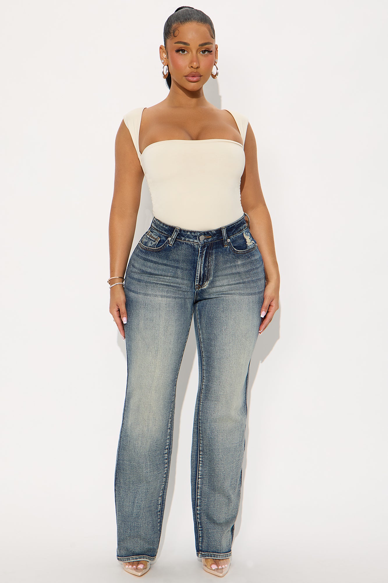 Flirt On Sight Twisted Sweater Top - Camel - Image 46