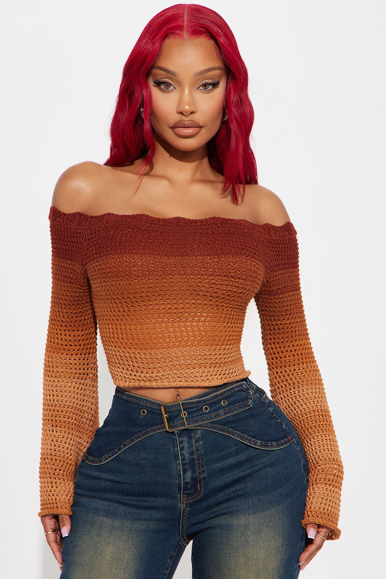 Take It There Chunky Knit Sweater - Multi Color - Image 49