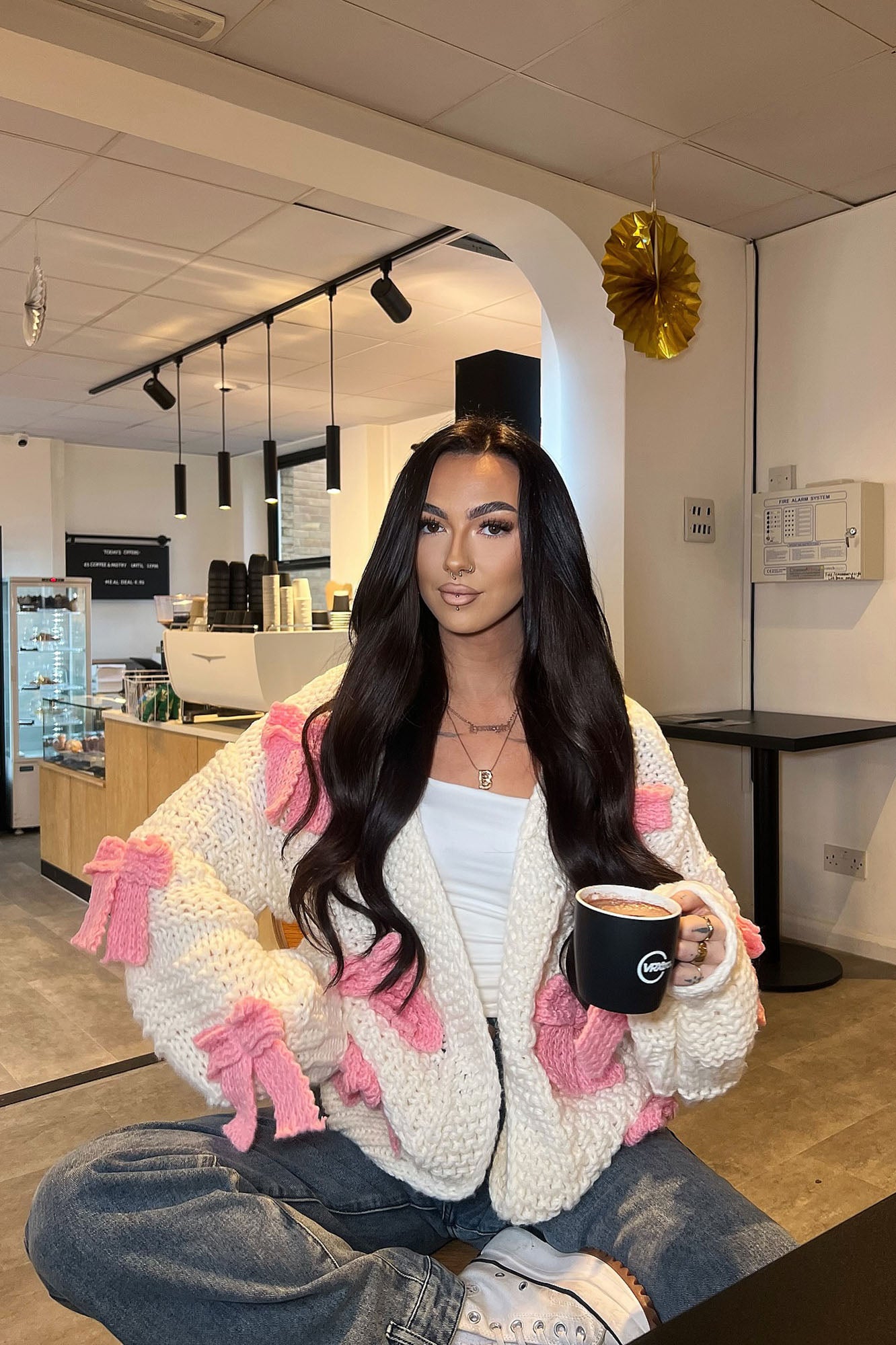 Fur Baby Fuzzy Sweater Top - Ivory - Image 55