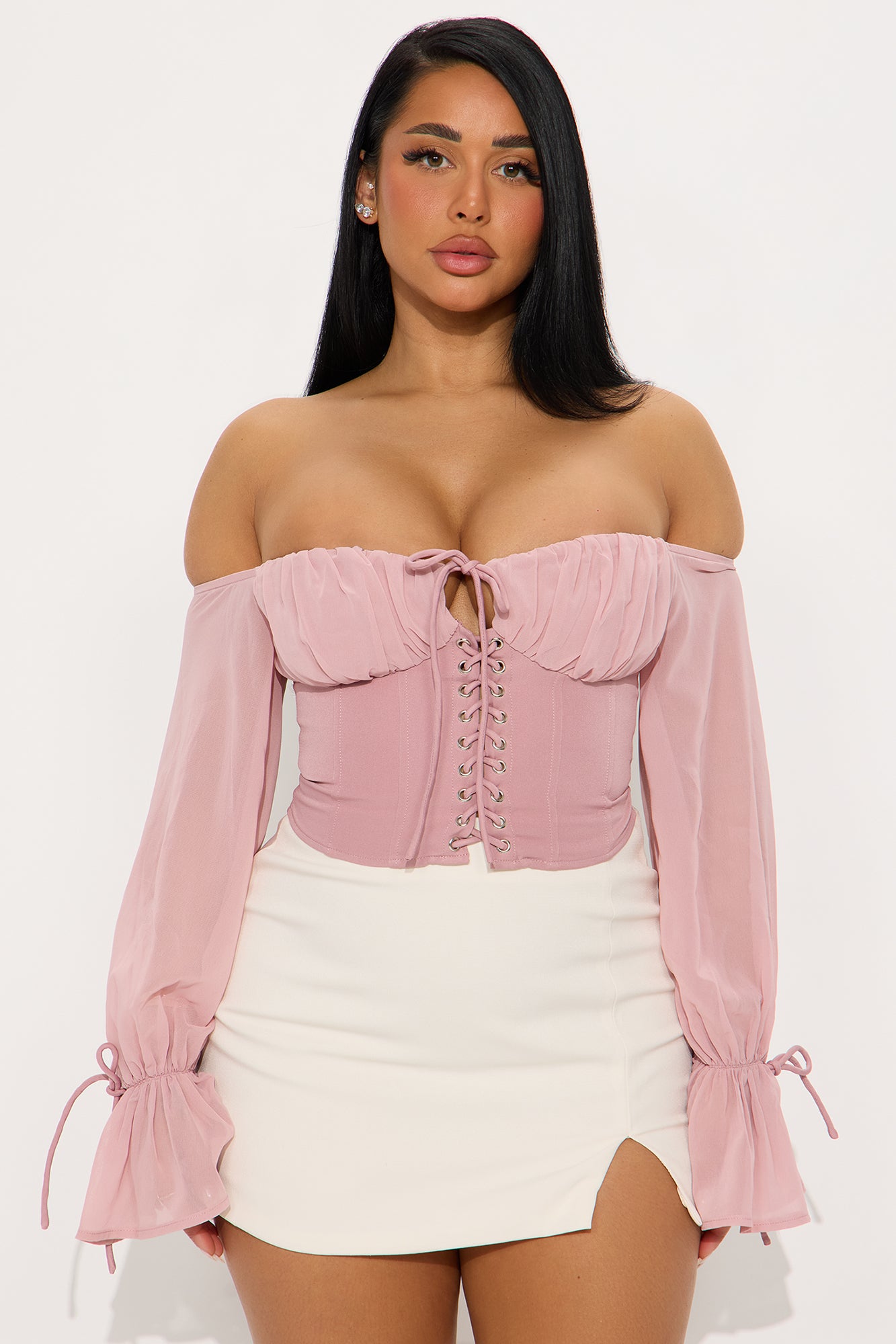 Flirt On Sight Twisted Sweater Top - Camel - Image 26